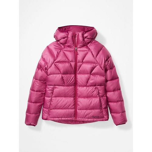 Marmot Hype Jackets - Womens Down Jacket Red CA3964785 Canada